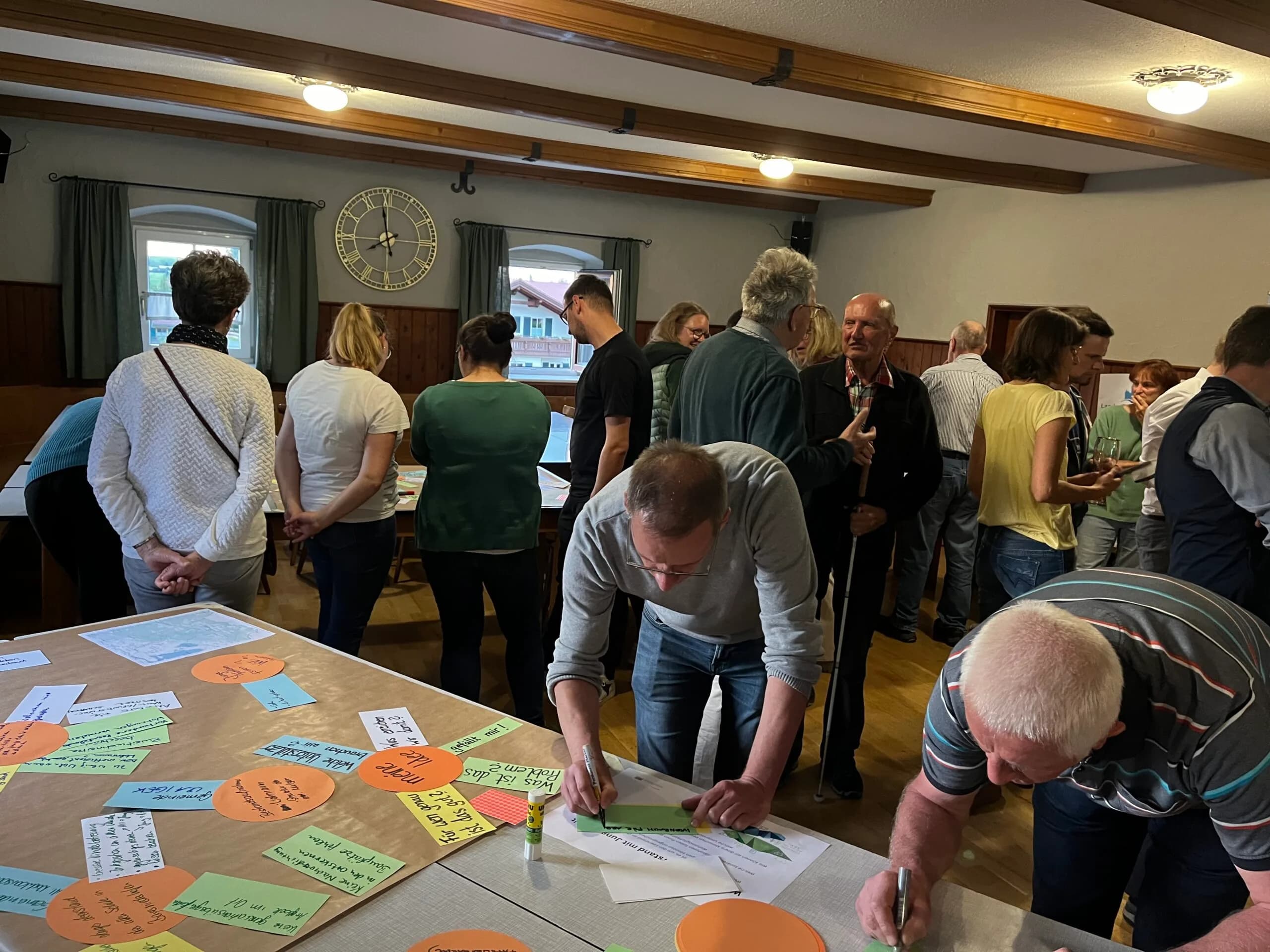 Bürgerbeteiligungsworkshop in der Region Forggensee