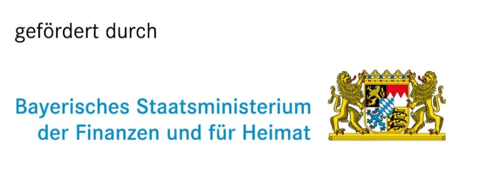 Bayerisches Staatsministerium der Finanzen und für Heimat Logo